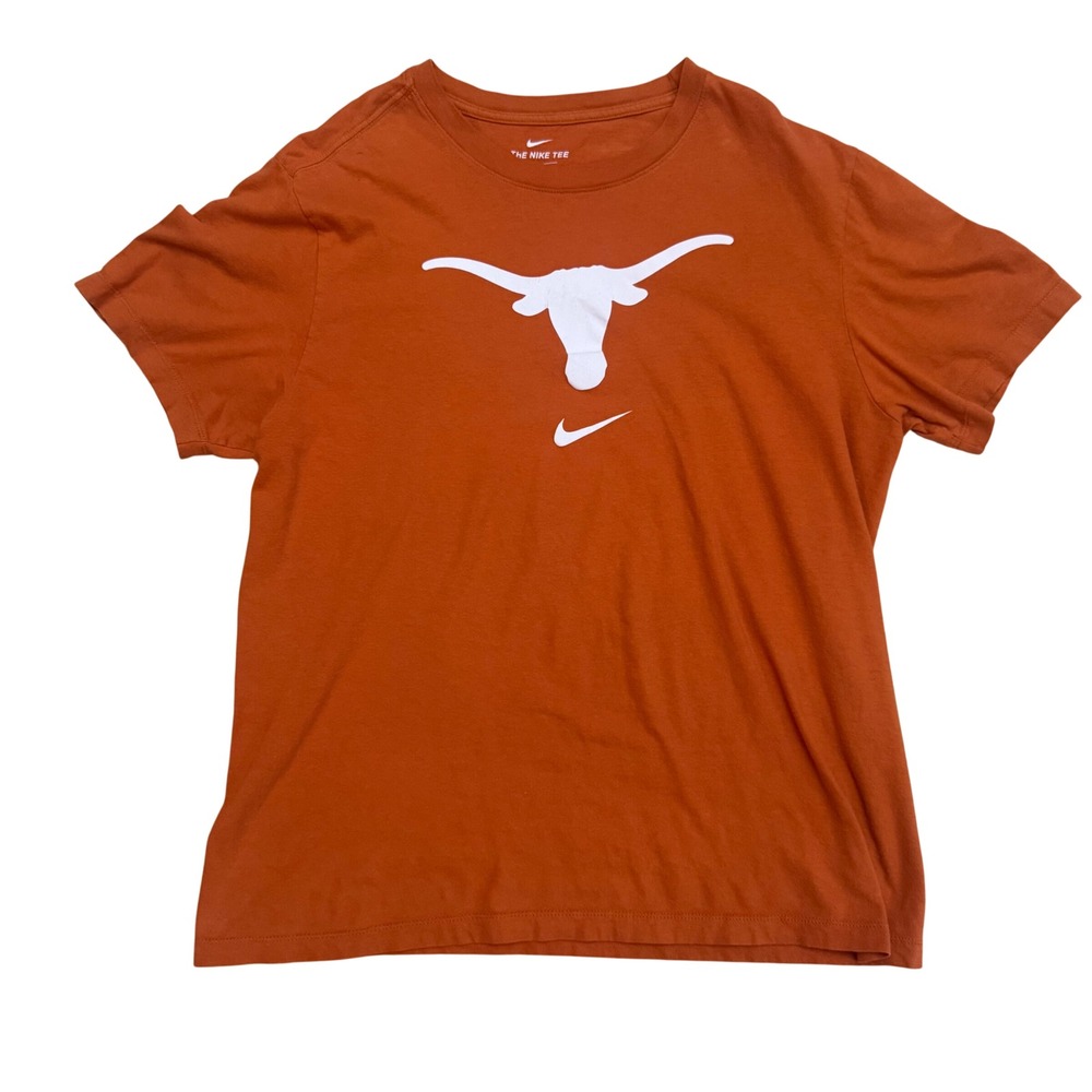 Texas Longhorns UT NCAA Nike Burnt Orange Short Sleeve T-Shirt Men's Size Medium
